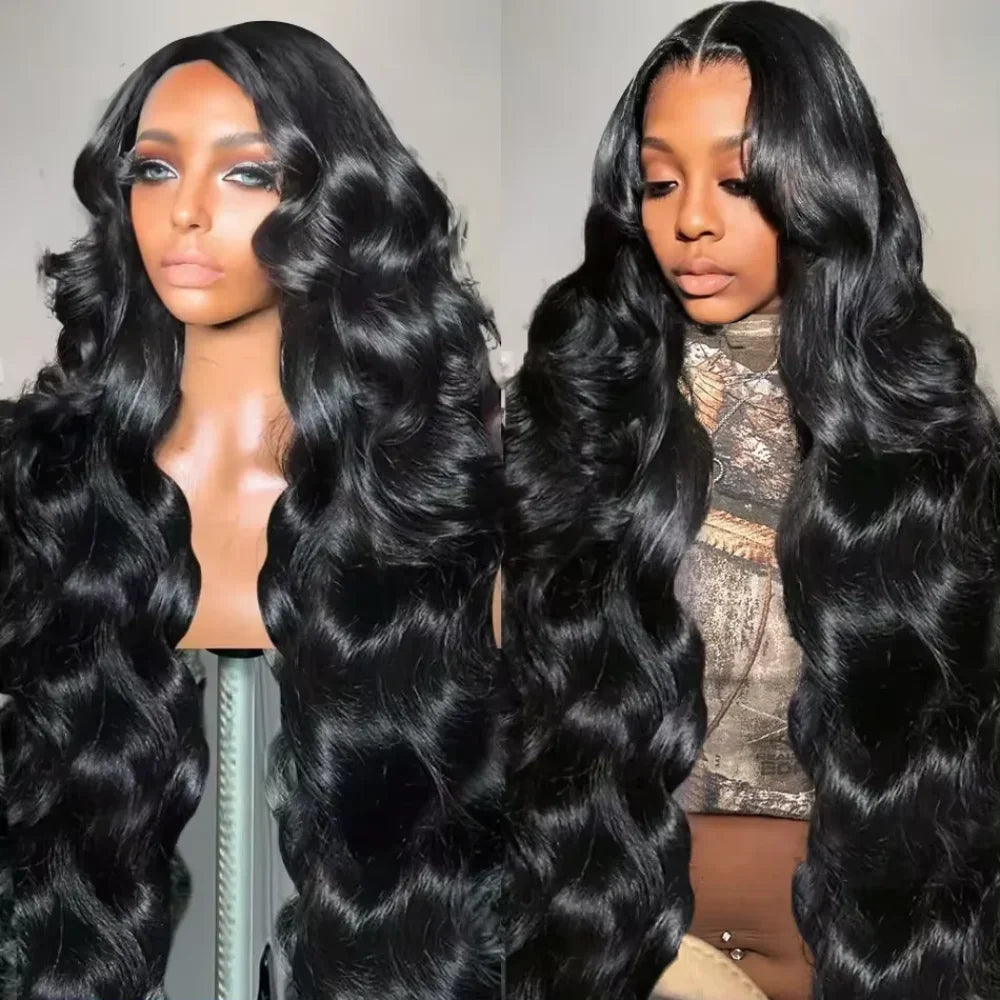 Perruque Lace Front Cheveux Humains Ondulée Densité 200%